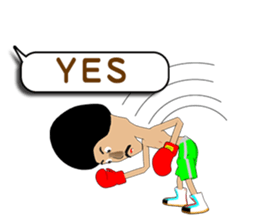 Legend boxer sticker #9440665