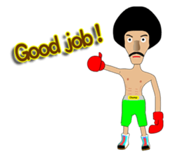 Legend boxer sticker #9440680