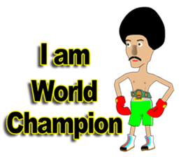 Legend boxer sticker #9440701