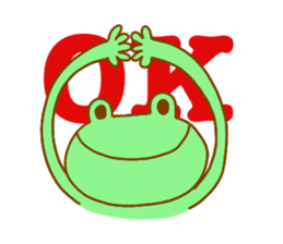 Hippopotamus and Frog sticker #9441701