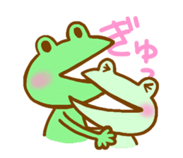 Hippopotamus and Frog sticker #9441712