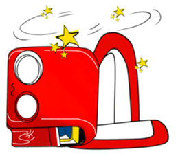 School bag rabbit sticker #9441722