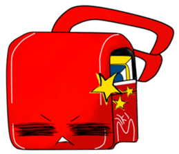 School bag rabbit sticker #9441723