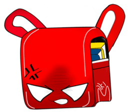 School bag rabbit sticker #9441731