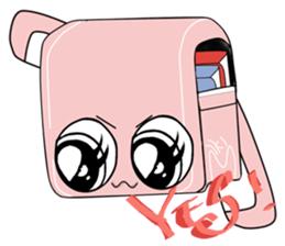 School bag rabbit sticker #9441743