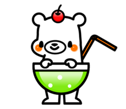 Cream soda bear & Coke float bear sticker #9441800