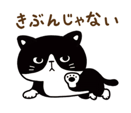 Hachi the Alley cat sticker #9442373