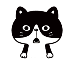 Hachi the Alley cat sticker #9442376