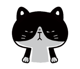 Hachi the Alley cat sticker #9442377