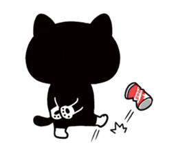 Hachi the Alley cat sticker #9442383