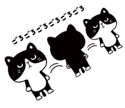 Hachi the Alley cat sticker #9442385
