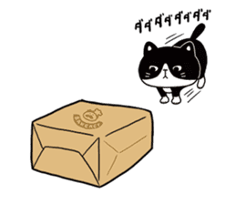 Hachi the Alley cat sticker #9442388