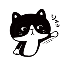 Hachi the Alley cat sticker #9442390