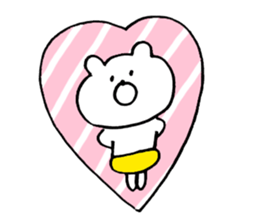 bear love sticker #9442560