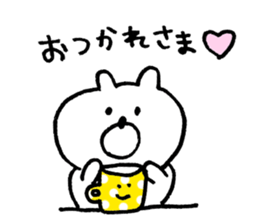 bear love sticker #9442565