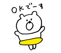 bear love sticker #9442567