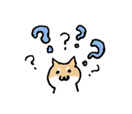 Funny Shiba dog sticker #9443611