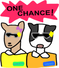 Shikata san and Ushio san Sticker sticker #9444582