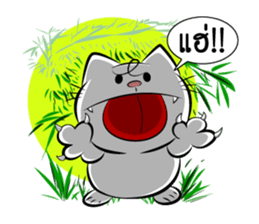 white cat flurry sticker #9444732