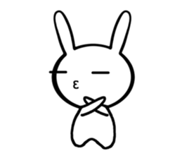 Such as rabbits (No phrase) sticker #9445281