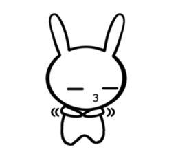 Such as rabbits (No phrase) sticker #9445285