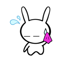 Such as rabbits (No phrase) sticker #9445290