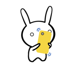 Such as rabbits (No phrase) sticker #9445293