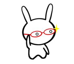 Such as rabbits (No phrase) sticker #9445305