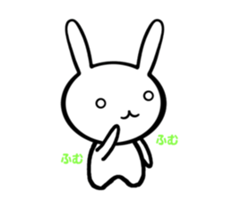 Such as rabbits (No phrase) sticker #9445308
