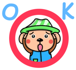 Mighty the Monkey sticker #9445681