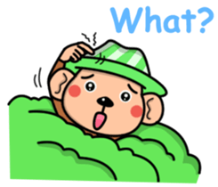 Mighty the Monkey sticker #9445685