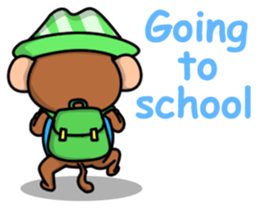 Mighty the Monkey sticker #9445686