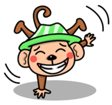 Mighty the Monkey sticker #9445692