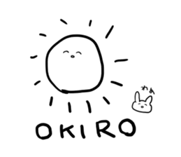 live freely rabbit and cat. sticker #9446141