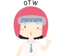 Ai The Highschool Girl sticker #9446262