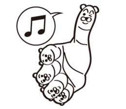 Finger Bear sticker #9446603