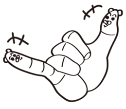 Finger Bear sticker #9446606