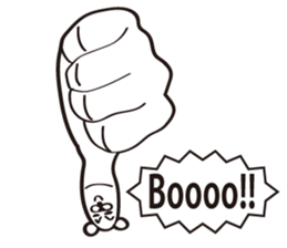 Finger Bear sticker #9446618