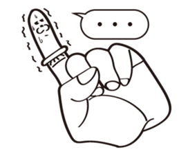 Finger Bear sticker #9446639