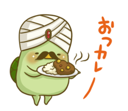 Turn of 'Kappa-san' 6 sticker #9446679