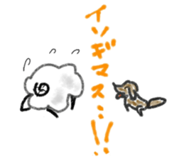 sheep sheep sheeps sticker #9446682