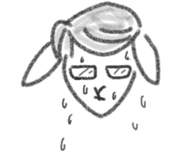 sheep sheep sheeps sticker #9446695