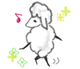 sheep sheep sheeps sticker #9446696