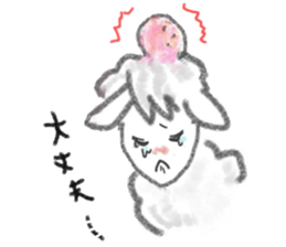 sheep sheep sheeps sticker #9446697