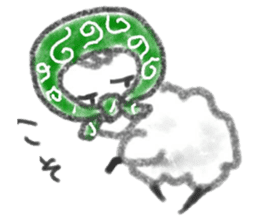 sheep sheep sheeps sticker #9446701