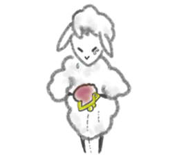 sheep sheep sheeps sticker #9446708