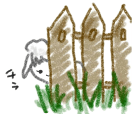 sheep sheep sheeps sticker #9446719