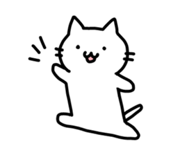 Comfortable cat Nyata & best friend sticker #9446743