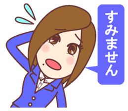 Natural healing women  Greeting of work sticker #9446856