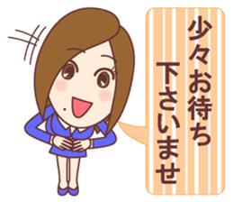 Natural healing women  Greeting of work sticker #9446870